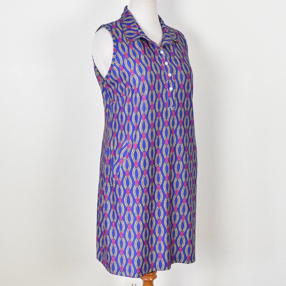 Tee 2 Sea Golf Nautical Print Sleeveless Dress - XL - Picture 7 of 8
